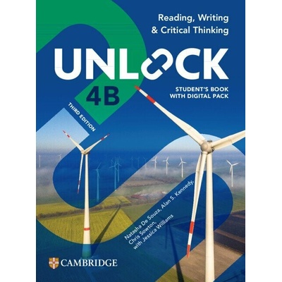 Unlock Level 4B Reading, Writing and Critical Thinking Student´s Book with Digital Pack 3rd edition