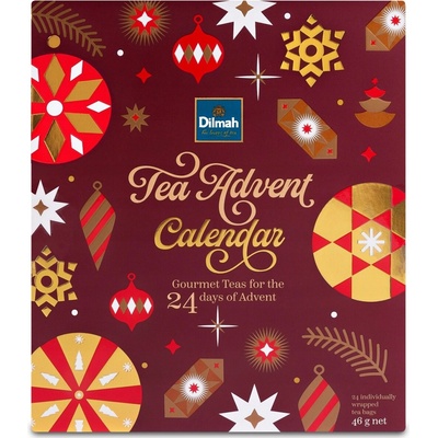 Čajový adventní kalendář s čaji DILMAH – 24 čajů na 24 dní