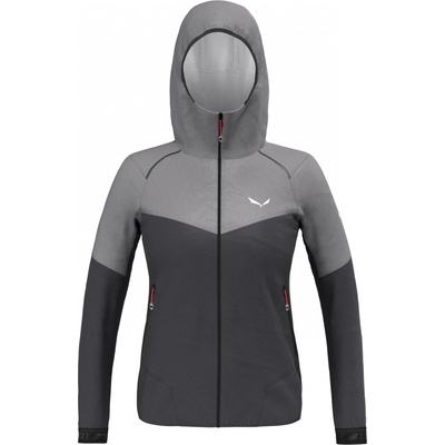 Salewa Дамско водоустойчиво яке Salewa Women's Pedroc PowerTex 2.5L Light Jacket Waterproof jacket - Onyx / 0540 - размер 36 (EU) (102-3339-0313)