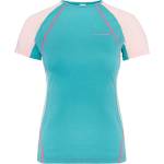 Kari Traa Дамско синтетично термобельо Kari Traa Women's Alma Tee Sport shirt - Blue Lagoon - размер XL (114-3773-0115)