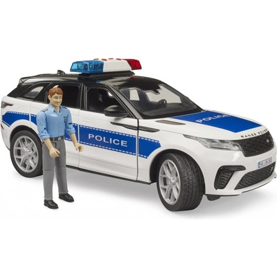 Bruder 02890 Auto Range Rover Velar policie model na baterie Světlo Zvuk