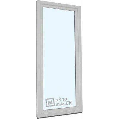 Knipping balkonové dveře 70 x 200 cm OS jednostranná klika madýlko s PVC rámem pravé OS bílá