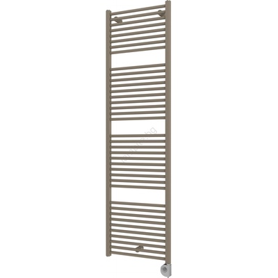 Vertaduro - Радиатор за баня с термостат DENISE, 800 W, 178 x 50 см, таупе (VR0079)