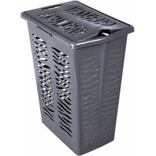 Koš špinavé prádlo 30L ZEBRA antacit