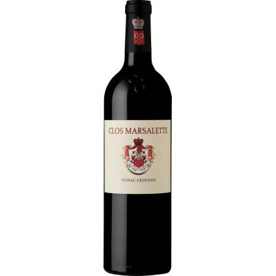 Chateau Clos Marsalette Pessac-Leognan 2017 Červené 13,5% 0,75 l (holá láhev)