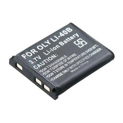 Cameron sino Батерия за апарат OLYMPUS LI-40B/ LI-42B Li-Ion 3.7V, 660MAH, Cameron Sino (CS-LI40B)