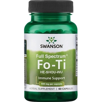 Image 1 of Swanson Fo-Ti 500 mg [60 капсули]