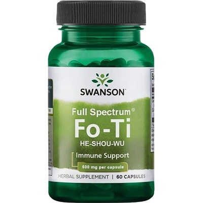 Swanson Fo-Ti 500 mg [60 капсули]