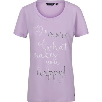 Image 1 of Regatta Тениска Regatta Women's FilandraVII Regular Fit T-Shirt - Pastel Lilac