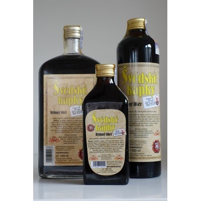 Naturprodukt ŠVÉDSKÉ kapky bylinný likér 200 ml
