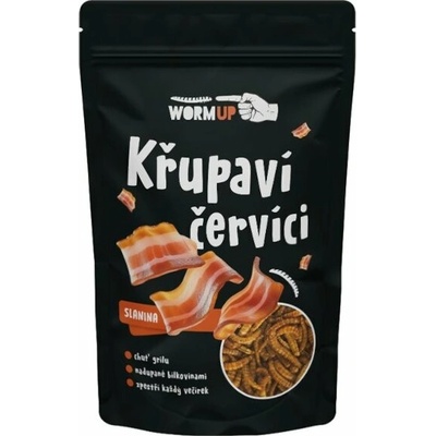 WormUP sušenie červíky Slanina 20 g