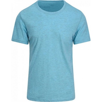 Melírové unisex tričko v pastelových barvách Just Ts 160 g/m modrozelená JT032