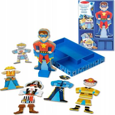 Melissa & Doug magnetické obliekanie Hrdinovia