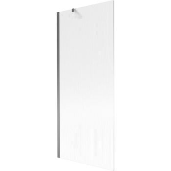 Mexen Next параван за вана с 1 крило 80 x 150 см, ивици, gun metal - 895-080-000-00-09-95 (895-080-000-00-09-95)