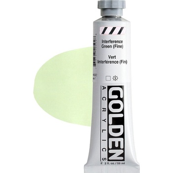 Golden Artist Colors Heavy Body АКРИЛНА боя Interference Green (Fin) 59 ml 1 бр (0004050-2)