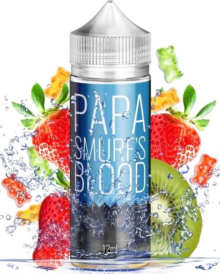 papa smurf vape juice Infamous Originals Papa Smurf Blood 20ml