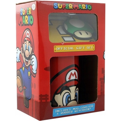 ABYstyle Dárkový Nintendo Super Mario hrnek přívěsek tácek hrnku GP85204 315 ml