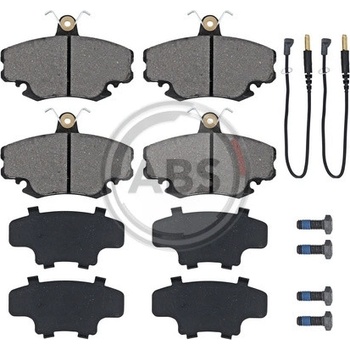 A.B.S. Sada brzdových platničiek kotúčovej brzdy 36881