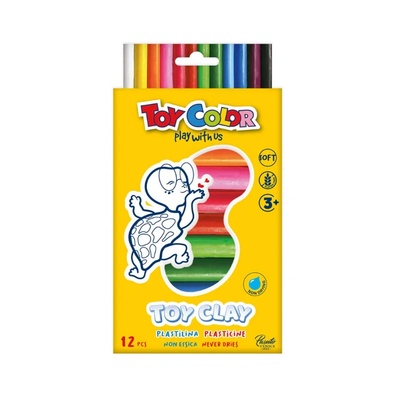 Toy Color Пластилин Toy Color 12цв