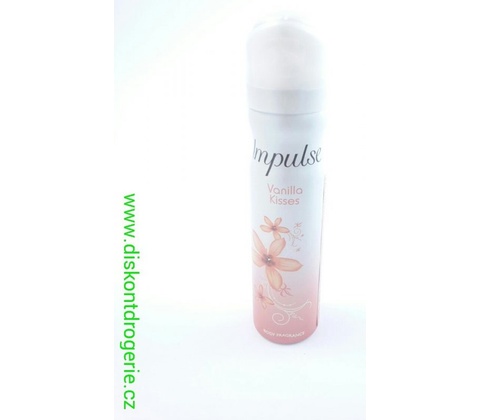 Impulse Vanilla Kisses deospray 75 ml od 45 Kč