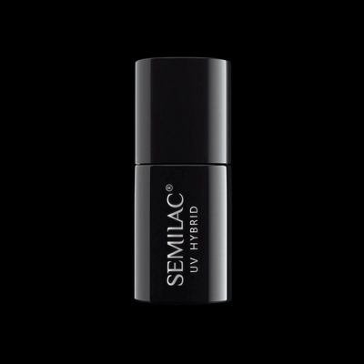 Semilac Hybridní lak na nehty Black Diamond 031 Sytá černá 7ml