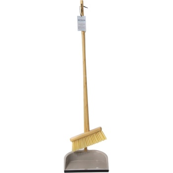 Kitchen Craft Бамбукова метла с лопата Living Nostalgia - Kitchen Craft (LNPBSETTALL)