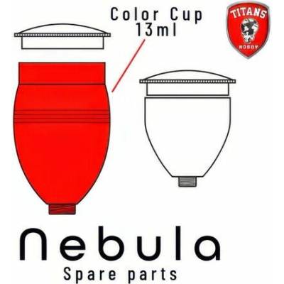 Color Cup 13 ml for NEBULA Airbrush (Part 31)
