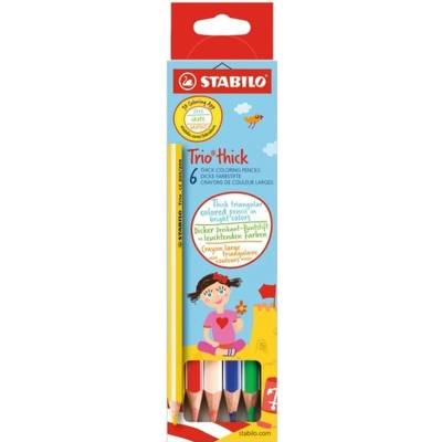 STABILO Trio thick sada 6 pastelek; 23510