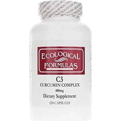 Ecological Formulas C3 Curcumin Complex, 400 mg, 120 капсули, Ecological Formulas (13253 (120 C3) EF)