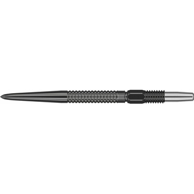 Náhradné hroty na steel šípky Target GRD Swiss Point 35mm, čierne, 3ks Dľžka hrotu: 30 mm