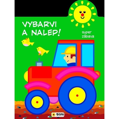 Vybarvi a nalep! traktor