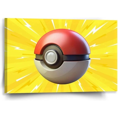 Sablio Obraz Pokemon ball Explózia - 60x40 cm