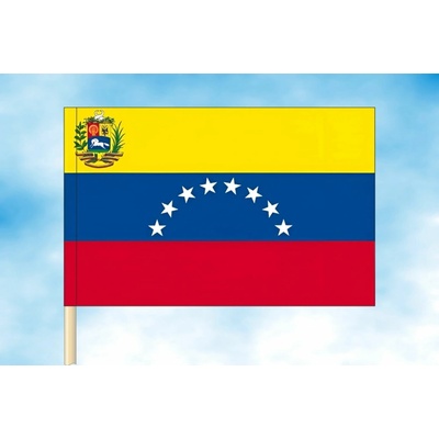 LIBEA, s.r.o. Vlajka Venezuely Rozměr: 30×45 cm, Uchycení: Návlek na žerď