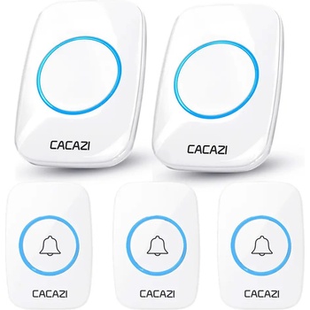 Smatrul Безжичен водоустойчив звънец / 3 бутона, 2 звънеца (a10-602-3)