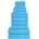 vidaXL Комплект кърпи FROGN от 12 части тюркоазени 360 г/м2 (137108)