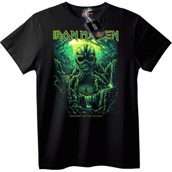 NOONEBRAND Тениска Iron Maiden Сенки на Долината - 4XL, Black
