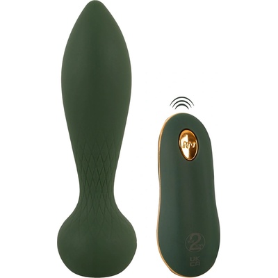 Emerald Love Luxurious RC Anal Plug Green