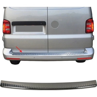 Omtec Nerez zadný kryt nárazníka VW T5, T6 lesklý
