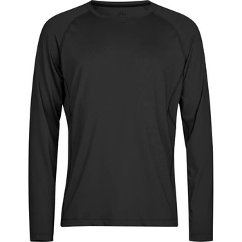 TEE JAYS tj7022 cooldry / Спортна тениска с дълъг ръкав - черна m (18702200202)