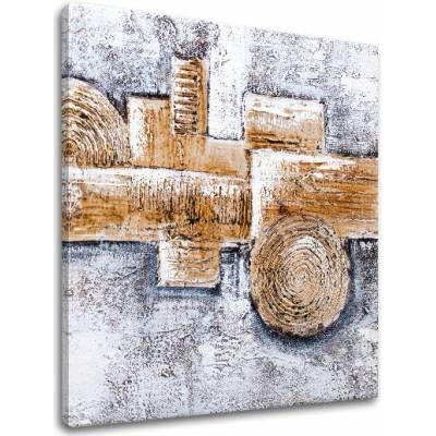 Obraz na plátne ABSTRAKT - 50x50 cm