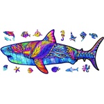 HARAHU Дървено пъзел - Shark / M KP21843