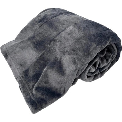 Home Elements Mikroflanel deka 220 GSM Tmavě šedá 150x200 – Zboží Mobilmania