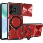 Techsuit Протектор - Камера - Honor X5c Plus - Techsuit CamGuard Pro - Червен