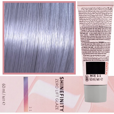 Wella Professionals Shinefinity Zero Lift Glaze demi-permanentní barva na vlasy 00/89 Blue Booster 60 ml