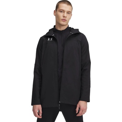 Under Armour Яке Under Armour Men's Challenger Pro Water-Resistant Stretch Softshell Jacket - BLACK WHITE