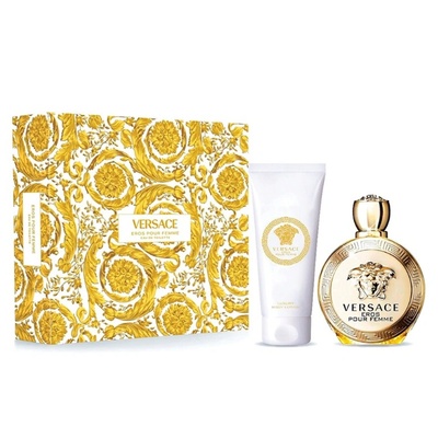 Versace Eros Pour Femme Подаръчен комплект за жени Размер EDT 100 ml + 150 ml лосион за тяло