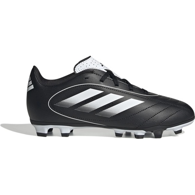 adidas Юношески футболни бутонки Adidas Goletto VIII Juniors Firm Ground Football Boots - Black/White