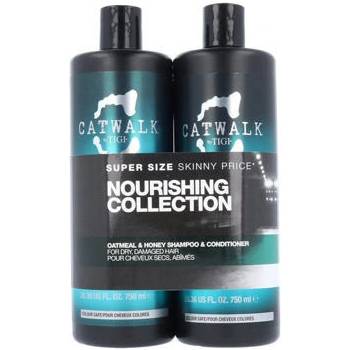 Tigi Catwalk Oatmeal & Honey šampón šampón 750 ml + kondicionér 750 ml darčeková sada