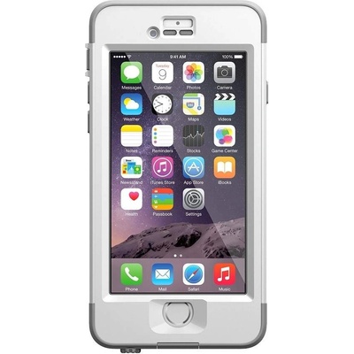 LifeProof Nuud Touch ID - удароустойчив и водоустойчив кейс за iPhone 6 Plus (бял)