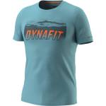 Dynafit Мъжка спортна тениска Dynafit Transalper Graphic S/S Tee Sport shirt - Smoke Blue (216-8506-0612)